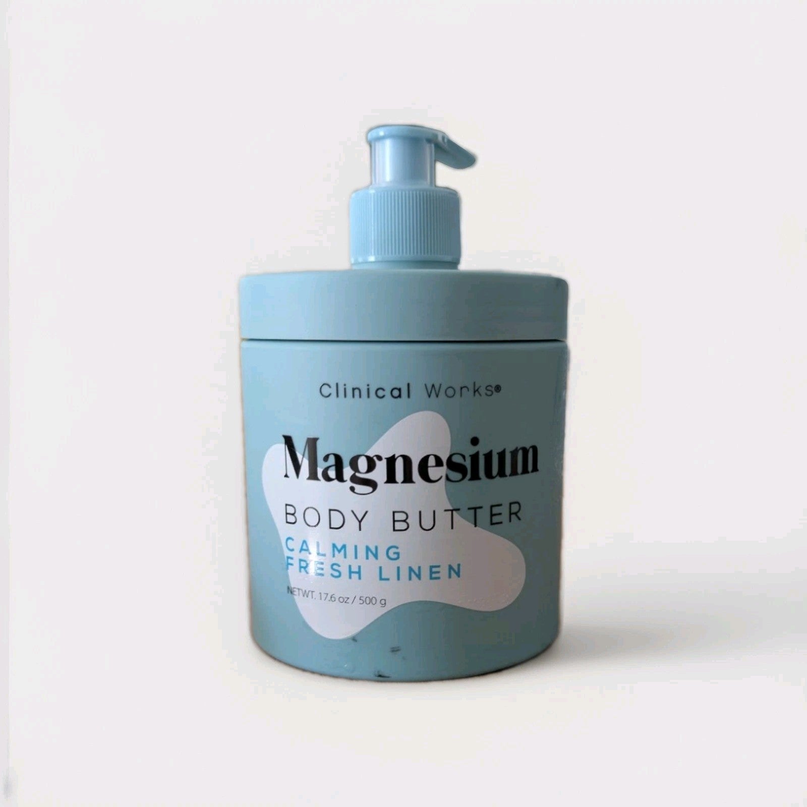Clinical Works Magnesium Calming Body Butter 500g Pump Bottle