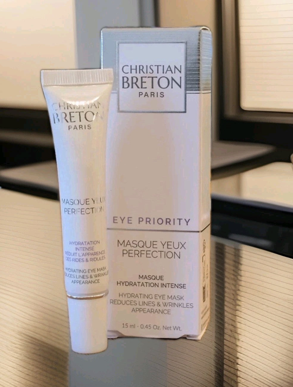 Christian Breton Eye Priority Hydrating Eye Mask Reduces Lines 15 ml